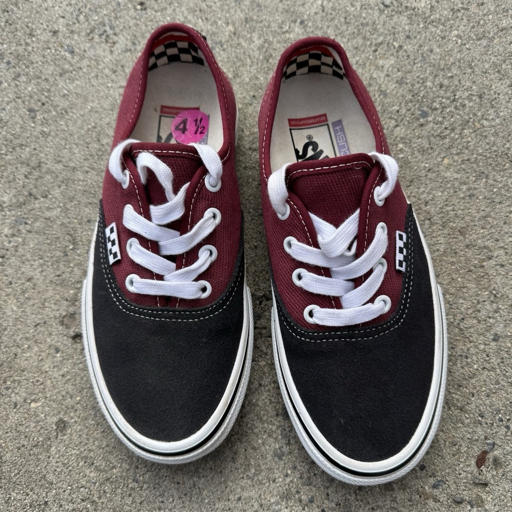 Vans Skate Authentic‎ Pomegranate Men's 4.5 Shoes